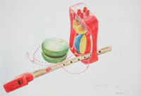 Zeichnung 02, Buntstift